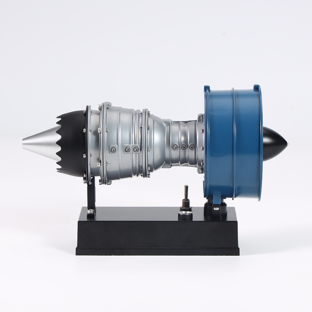 全金属涡扇发动机模型|锂电池|拼装|可定制